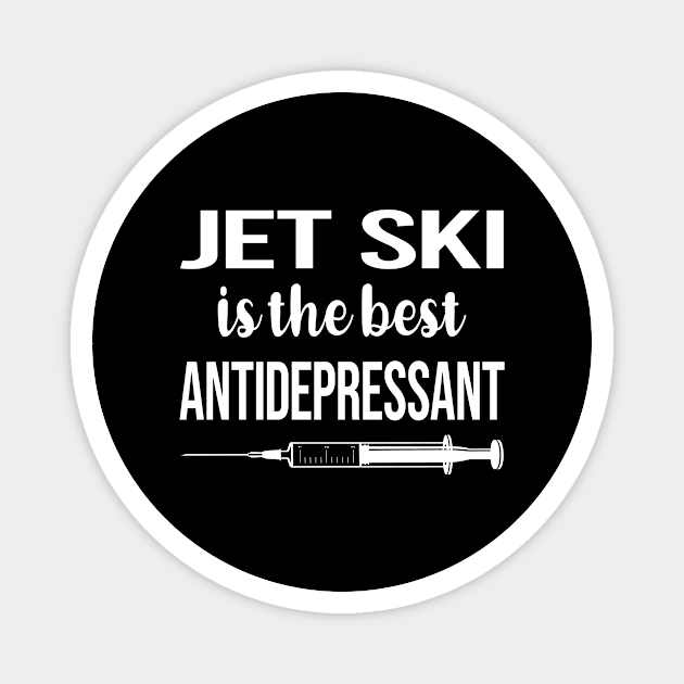 Antidepressant Jet Ski Magnet by relativeshrimp